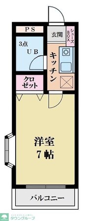 エスポアール大成の物件間取画像